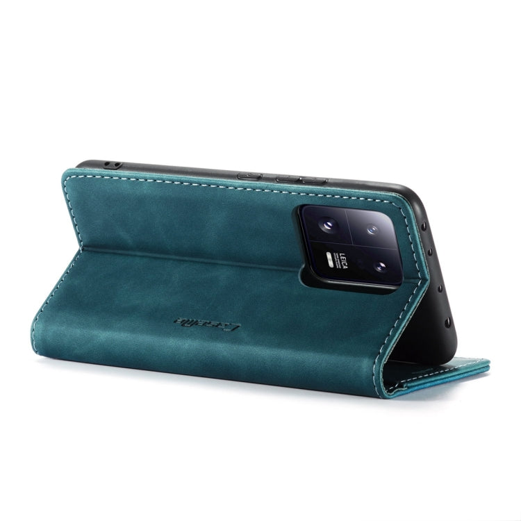 For Xiaomi 13 Pro CaseMe 013 Multifunctional Horizontal Flip Leather Phone Case(Blue) - Xiaomi Cases by CaseMe | Online Shopping UK | buy2fix