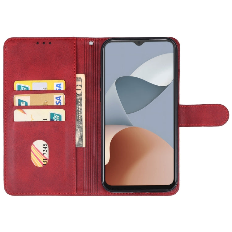 For ZTE Blade A34 Leather Phone Case(Red) - ZTE Cases by buy2fix | Online Shopping UK | buy2fix