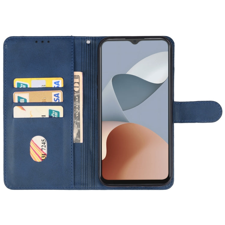 For ZTE Blade A34 Leather Phone Case(Blue) - ZTE Cases by buy2fix | Online Shopping UK | buy2fix