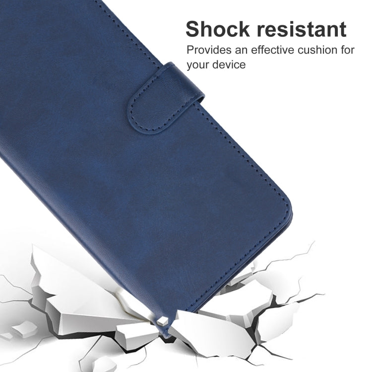 For ZTE nubia Focus Leather Phone Case(Blue) - ZTE Cases by buy2fix | Online Shopping UK | buy2fix