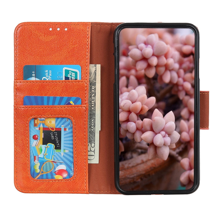 For Xiaomi Redmi K70 5G / K70 Pro 5G Nappa Texture Horizontal Flip Leather Phone Case(Orange) - K70 Cases by buy2fix | Online Shopping UK | buy2fix