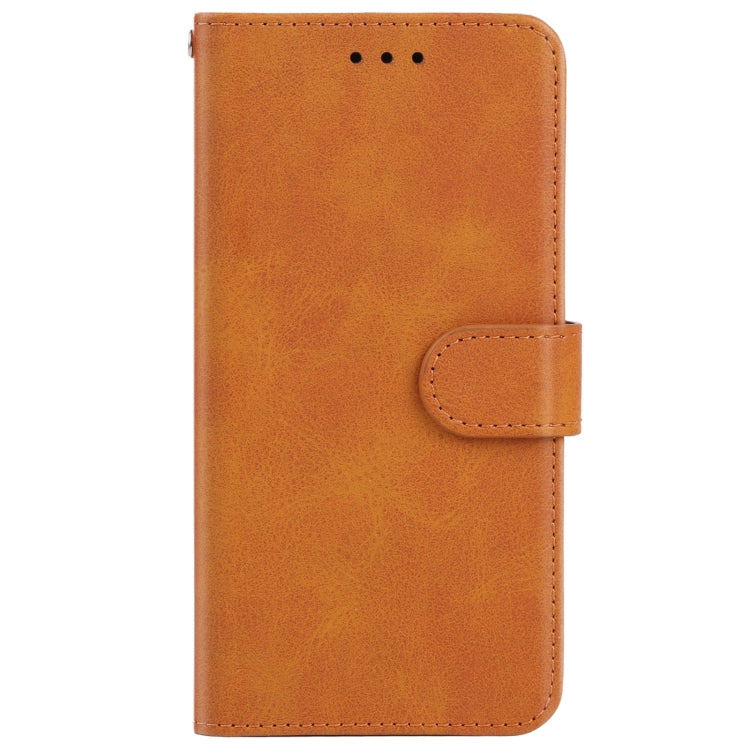 For Infinix Hot 40 Pro Leather Phone Case(Brown) - Infinix Cases by buy2fix | Online Shopping UK | buy2fix