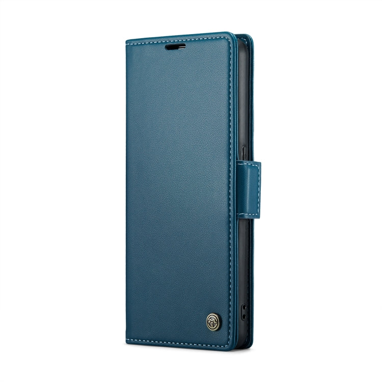 For OPPO F21 Pro 5G Globa/Reno8 Z Global CaseMe 023 Butterfly Buckle Litchi Texture RFID Anti-theft Leather Phone Case(Blue) - OPPO Cases by CaseMe | Online Shopping UK | buy2fix