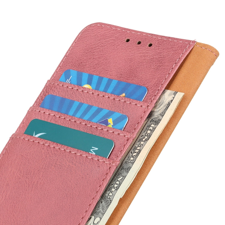 For Xiaomi Poco X6 Pro 5G/Redmi K70E KHAZNEH Cowhide Texture Flip Leather Phone Case(Pink) - K70E Cases by buy2fix | Online Shopping UK | buy2fix