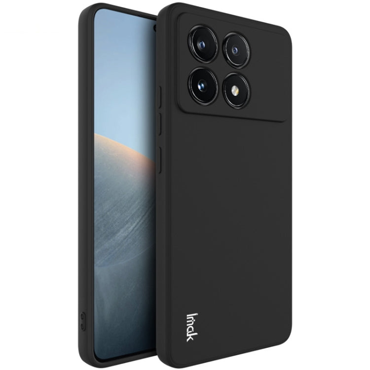 For Xiaomi Poco X6 Pro 5G/Redmi K70E 5G IMAK UC-4 Series Straight Edge TPU Soft Phone Case(Black) - K70E Cases by imak | Online Shopping UK | buy2fix