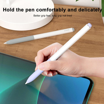 For Xiaomi Stylus Pen 2 Jelly Style Translucent Silicone Protective Pen Case(White) - Pencil Accessories by buy2fix | Online Shopping UK | buy2fix