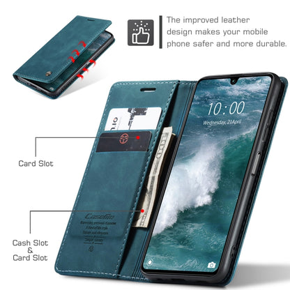 For Xiaomi Redmi 13C 4G Global / 13C 5G CaseMe 013 Multifunctional Horizontal Flip Leather Phone Case(Blue) - Xiaomi Cases by CaseMe | Online Shopping UK | buy2fix