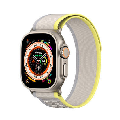 For Apple Watch SE 2022 40mm DUX DUCIS YJ Series Nylon Watch Band(Yellow) - Watch Bands by DUX DUCIS | Online Shopping UK | buy2fix