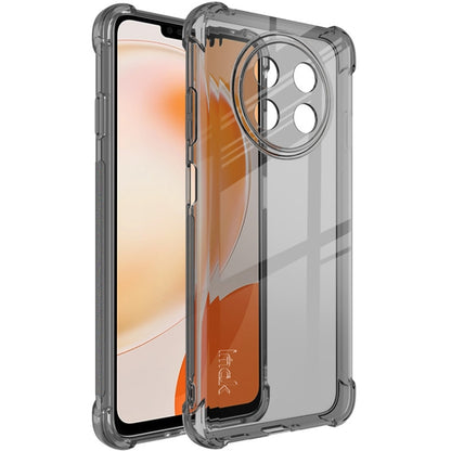 For Huawei Enjoy 60X imak Shockproof Airbag TPU Phone Case(Transparent Black) - Huawei Cases by imak | Online Shopping UK | buy2fix