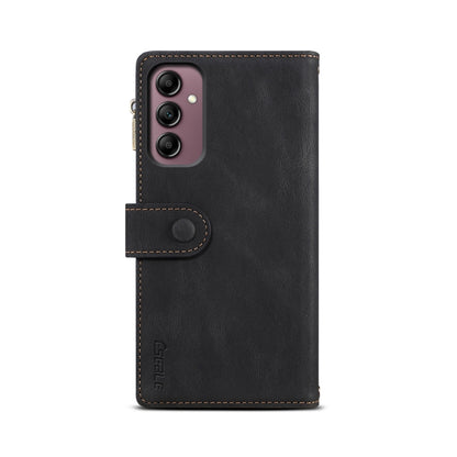 For Samsung Galaxy M55 5G ESEBLE Retro Frosted RFID Flip Leather Phone Case(Black) - Galaxy Phone Cases by ESEBLE | Online Shopping UK | buy2fix