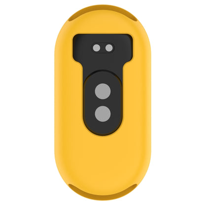 For Xiaomi Mi Band 8 Pure Color Silicone Watch Protective Case(Yellow) - Watch Cases by buy2fix | Online Shopping UK | buy2fix