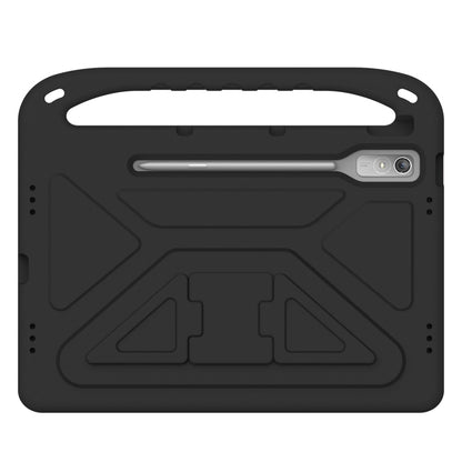 For Lenovo Tab P12 12.7 Handle Portable EVA Shockproof Tablet Case(Black) - Lenovo by buy2fix | Online Shopping UK | buy2fix