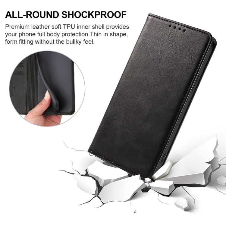 For Ulefone Armor 11T 5G / 11 5G Magnetic Closure Leather Phone Case(Black) - Ulefone Cases by buy2fix | Online Shopping UK | buy2fix