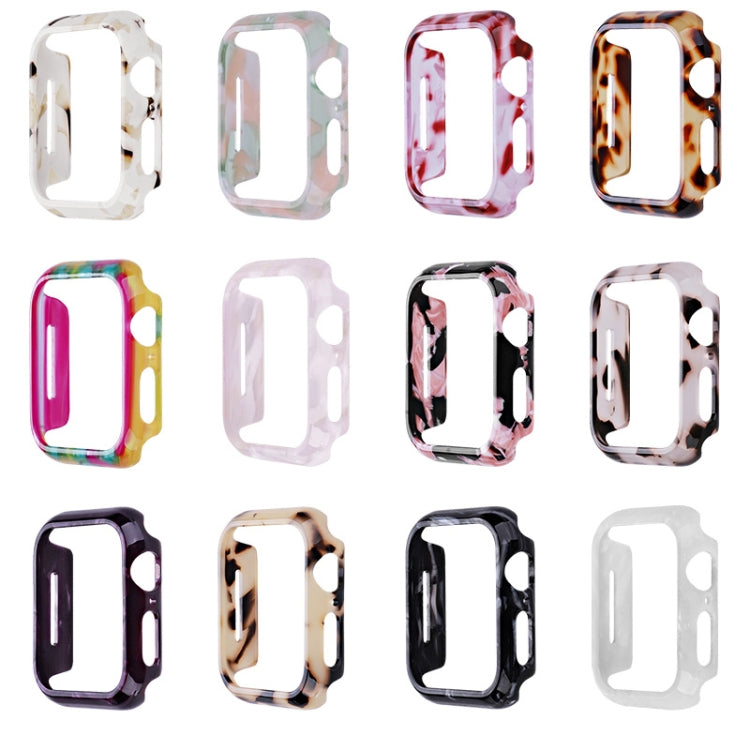 For Apple Watch Ultra 2 / Ultra 49mm Printed Resin PC Watch Case(Red Pink) - Watch Cases by buy2fix | Online Shopping UK | buy2fix