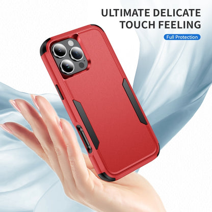 For iPhone 16 Pro Max Commuter Shockproof TPU + PC Phone Case(Red+Black) - iPhone 16 Pro Max Cases by buy2fix | Online Shopping UK | buy2fix