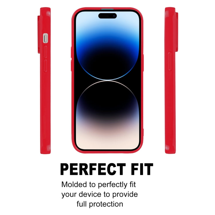 For iPhone 15 Pro Max GOOSPERY PEARL JELLY Shockproof TPU Phone Case(Red) - iPhone 15 Pro Max Cases by GOOSPERY | Online Shopping UK | buy2fix