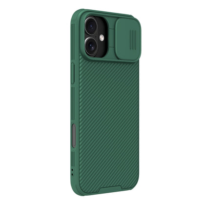 For iPhone 16 NILLKIN CamShield Pro PC Phone Case(Green) - iPhone 16 Cases by NILLKIN | Online Shopping UK | buy2fix