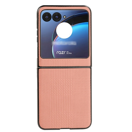 For Motorola Razr 40 Ultra ViLi TH Series Shockproof TPU + PC Phone Case(Pink) - Motorola Cases by ViLi | Online Shopping UK | buy2fix