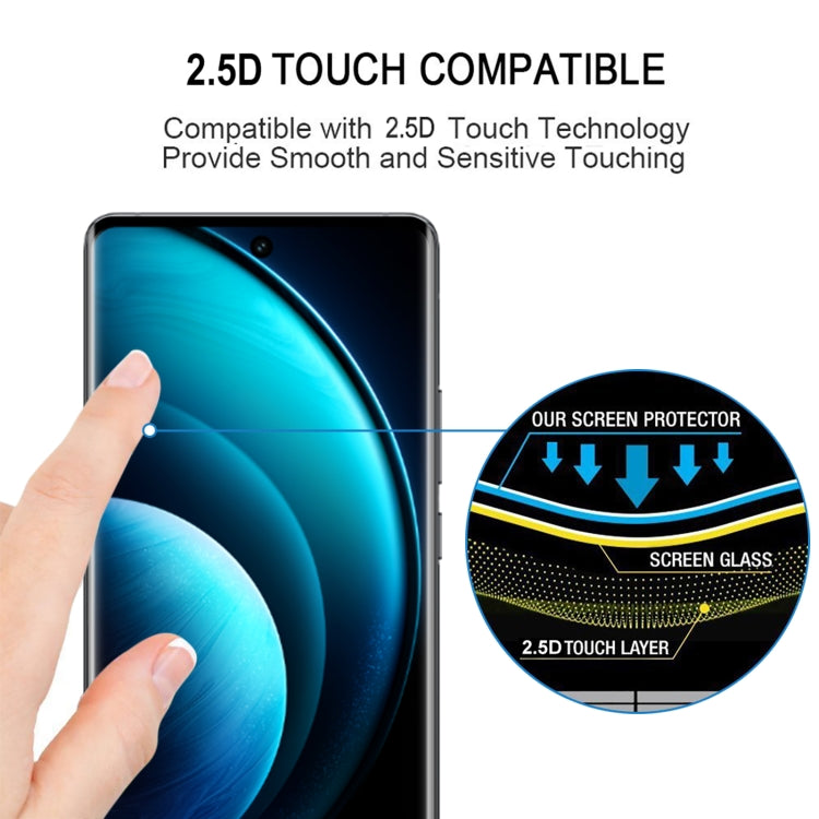 For vivo X100 Pro 25pcs 3D Curved Edge Full Screen Tempered Glass Film - X100 Pro Tempered Glass by buy2fix | Online Shopping UK | buy2fix
