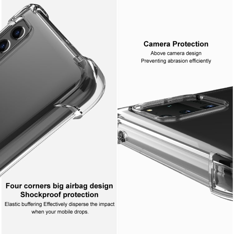 For OnePlus Nord CE4 5G imak Shockproof Airbag TPU Phone Case(Transparent) - OnePlus Cases by imak | Online Shopping UK | buy2fix
