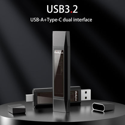 Lenovo TU203 Dual Interface Solid State USB Flash Drive, Capacity:128GB - USB Flash Drives by Lenovo | Online Shopping UK | buy2fix
