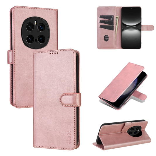 For Honor Magic7 Pro AZNS Skin Feel Calf Texture Flip Leather Phone Case(Rose Gold) - Honor Cases by AZNS | Online Shopping UK | buy2fix