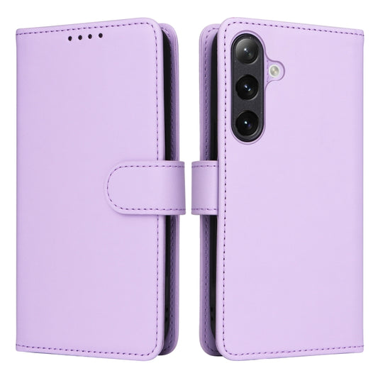 For Samsung Galaxy S24+ 5G BETOPNICE BN-005 2 in 1 Detachable Imitate Genuine Leather Phone Case(Light Purple) - Galaxy S24+ 5G Cases by BETOPNICE | Online Shopping UK | buy2fix