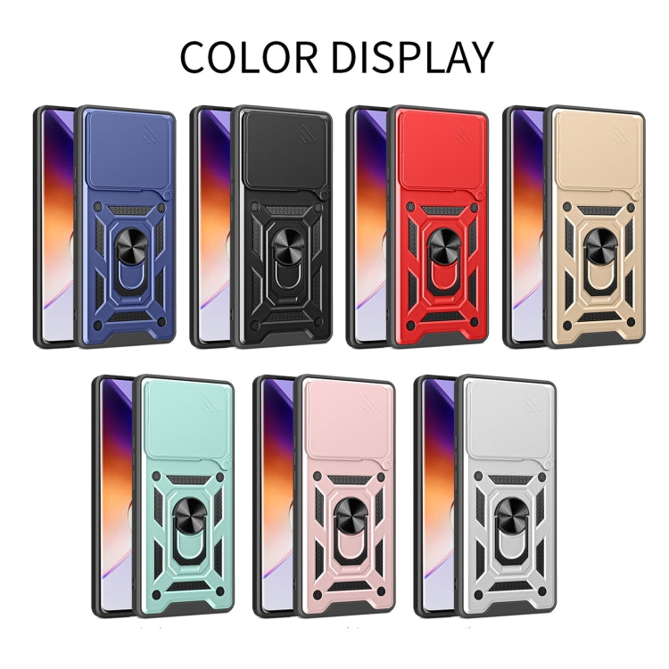 For Infinix Note 40 Pro/40 Pro+ 5G Sliding Camera Cover Design TPU+PC Phone Case(Rose Gold) - Infinix Cases by buy2fix | Online Shopping UK | buy2fix