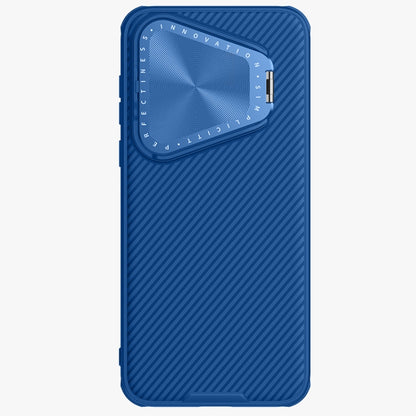 For Huawei Pura 70 Pro/70 Pro+ NILLKIN Black Mirror Prop CD Texture Mirror Phone Case(Blue) - Huawei Cases by NILLKIN | Online Shopping UK | buy2fix