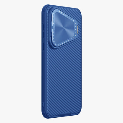 For Huawei Pura 70 Pro/70 Pro+ NILLKIN Black Mirror Prop CD Texture Mirror Phone Case(Blue) - Huawei Cases by NILLKIN | Online Shopping UK | buy2fix