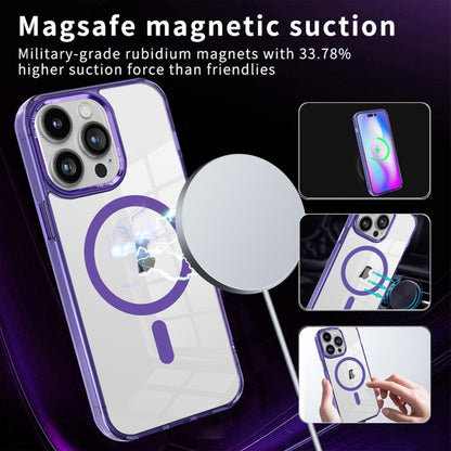 For iPhone 13 Pro Max Ice Color Magnetic Series PC + Acrylic Magsafe Phone Case(Transparent) - iPhone 13 Pro Max Cases by buy2fix | Online Shopping UK | buy2fix