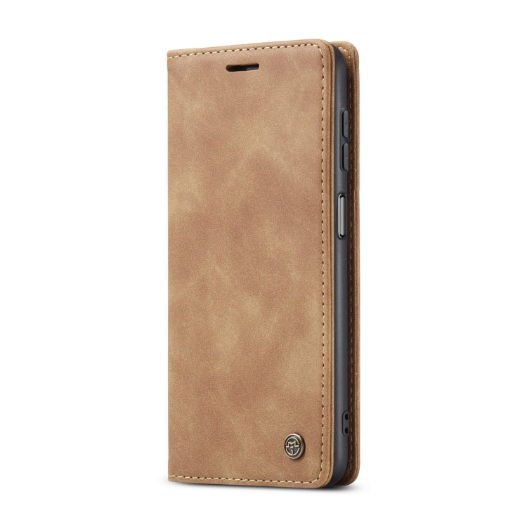 For Samsung Galaxy A25 5G CaseMe 013 Multifunctional Horizontal Flip Leather Phone Case(Brown) - Galaxy Phone Cases by CaseMe | Online Shopping UK | buy2fix