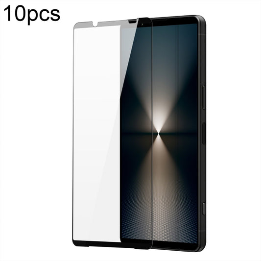 For Sony Xperia 1 VI 10pcs DUX DUCIS 0.33mm 9H Medium Alumina Tempered Glass Film - Sony Tempered Glass by DUX DUCIS | Online Shopping UK | buy2fix