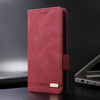 For Sony Xperia 10 VI 2024 Magnetic Clasp Leather Phone Case(Red) - Sony Cases by buy2fix | Online Shopping UK | buy2fix