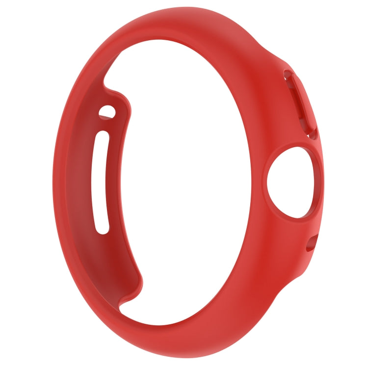 For Google Pixel Watch 2 Half Pack Hollow PC Watch Protective Case(Red) - Watch Cases by buy2fix | Online Shopping UK | buy2fix