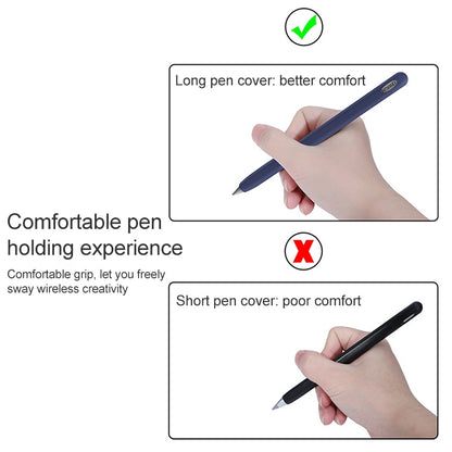 For Huawei M-pencil Stylus Touch Pen Integrated Non-slip Silicone Protective Cover(Fluorescent Color) - Pencil Accessories by buy2fix | Online Shopping UK | buy2fix