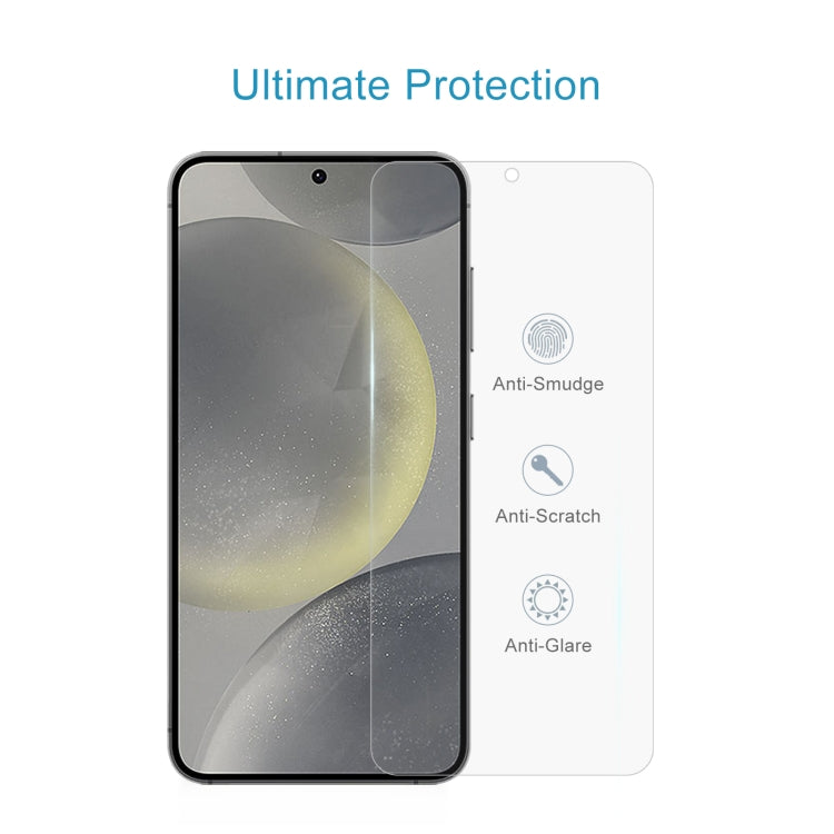 For Samsung Galaxy S25+ 5G 0.18mm 9H 2.5D Tempered Glass Film, Support Fingerprint Unlocking - Galaxy S25+ 5G Tempered Glass by DIYLooks | Online Shopping UK | buy2fix