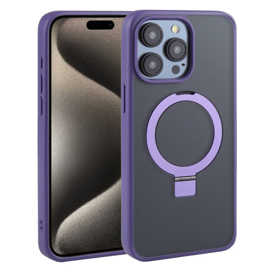 For iPhone 15 Pro Max DFANS DESIGN Magsafe Magnetic Phone Case(Purple) - iPhone 15 Pro Max Cases by DFANS DESIGN | Online Shopping UK | buy2fix