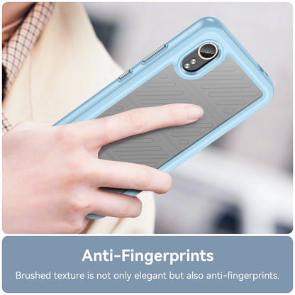 For Samsung Galaxy XCover 7 Colorful Series Acrylic Hybrid TPU Phone Case(Blue) - Galaxy Phone Cases by buy2fix | Online Shopping UK | buy2fix