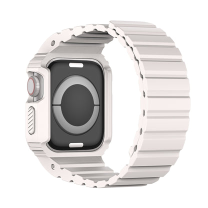 For Apple Watch SE 40mm DUX DUCIS OA Series Integrated Magnetic Watch Band(Starlight) - Watch Bands by DUX DUCIS | Online Shopping UK | buy2fix