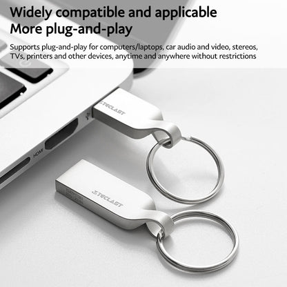 Teclast Mobius Series USB2.0 Flash Drive, Memory:32GB(Silver) - USB Flash Drives by TECLAST | Online Shopping UK | buy2fix