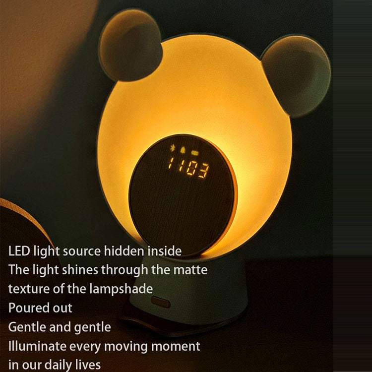 Moonlight Smart Sensing Bear Lamp Supports Bluetooth Speaker Wireless Charging - Night Lights by buy2fix | Online Shopping UK | buy2fix