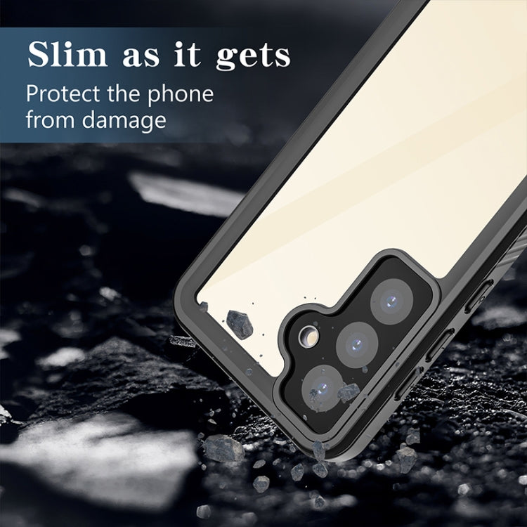 For Samsung Galaxy S24+ 5G RedPepper IP68 Waterproof Phone Case(Black) - Galaxy S24+ 5G Cases by RedPepper | Online Shopping UK | buy2fix