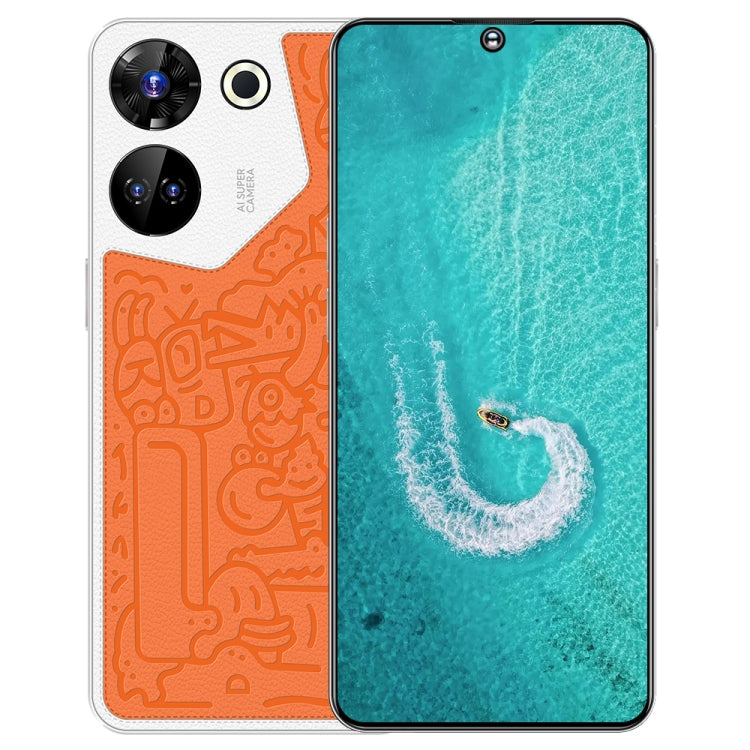 C20 Art Edition, 3GB+32GB, 6.53 inch Face Identification Android 8.1 MTK6753 Octa Core , Network: 4G, Dual SIM(Orange) -  by buy2fix | Online Shopping UK | buy2fix