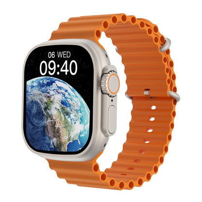 WIWU SW01 Ultra Max 2.2 inch IPS Screen IP68 Waterproof Bluetooth Smart Watch(Silver) - Smart Watches by WIWU | Online Shopping UK | buy2fix