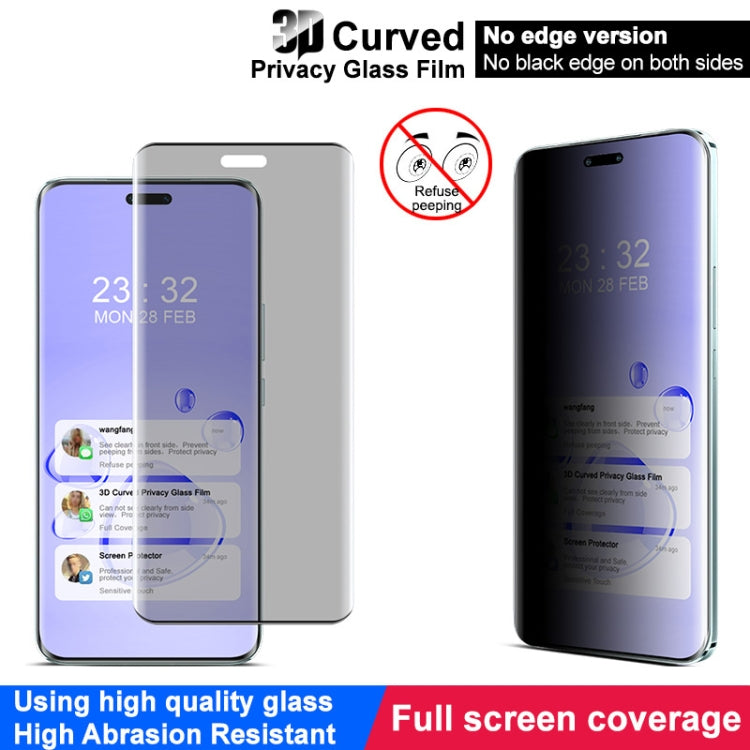 For Honor Magic6 RSR Porsche Design imak 3D Curved Privacy Full Screen Tempered Glass Film - Honor Tempered Glass by imak | Online Shopping UK | buy2fix