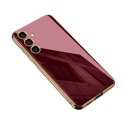 For Samsung Galaxy S24 5G GKK Electroplating TPU Full Coverage Phone Case(Red) - Galaxy S24 5G Cases by GKK | Online Shopping UK | buy2fix