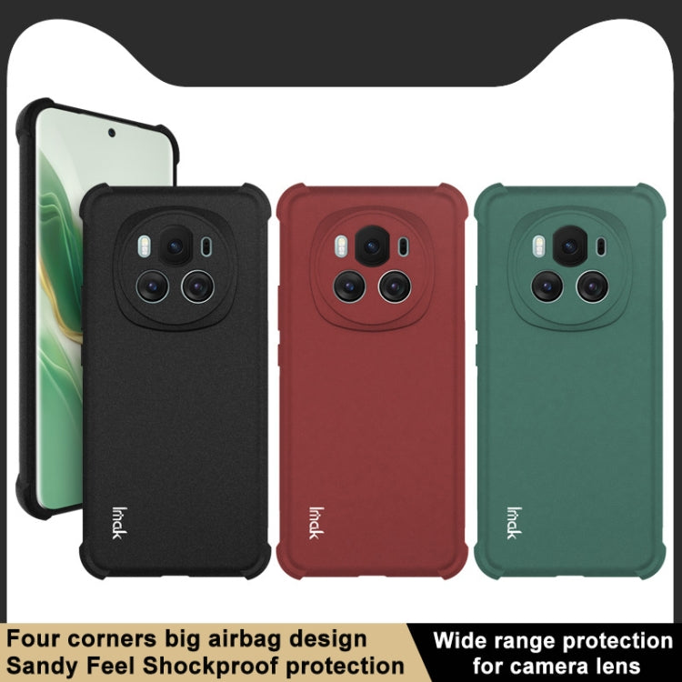 For Honor Magic6 5G imak Shockproof Airbag TPU Phone Case(Matte Green) - Honor Cases by imak | Online Shopping UK | buy2fix