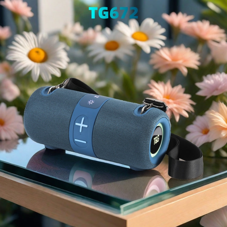 T&G TG-672 Outdoor Portable Subwoofer Bluetooth Speaker Support TF Card(Orange) - Desktop Speaker by T&G | Online Shopping UK | buy2fix