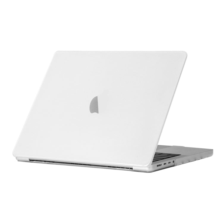 For MacBook Air 13.6 M2 A2681 / M3 A3113 Crystalline Matte Hardshell Laptop Protective Case(Transparent) - MacBook Air Cases by buy2fix | Online Shopping UK | buy2fix